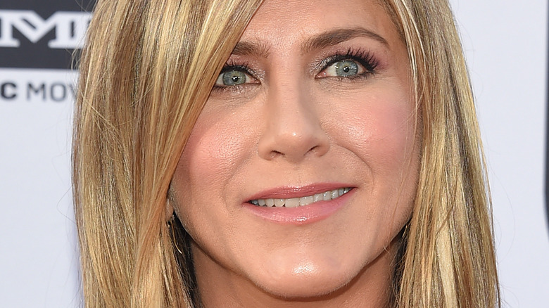 Jennifer Aniston smiles