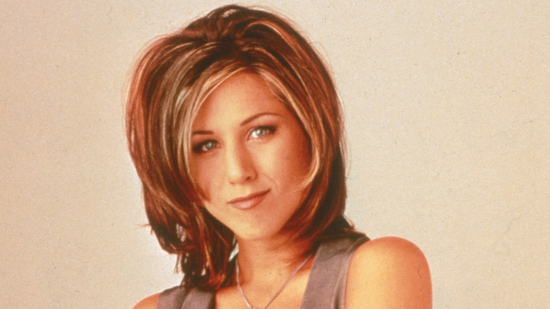 Jennifer Aniston as Rachel Green on Friends. 