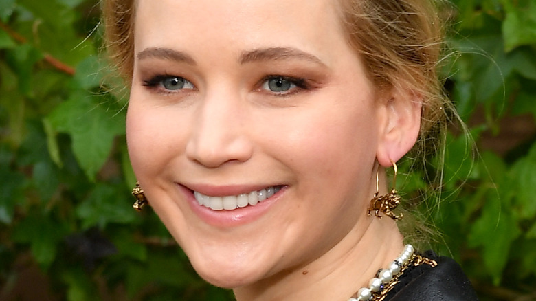 Jennifer Lawrence smiling