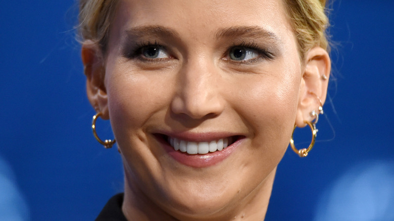 Jennifer Lawrence smiling