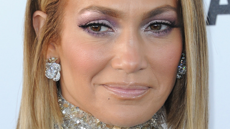 Jennifer Lopez on the red carpet