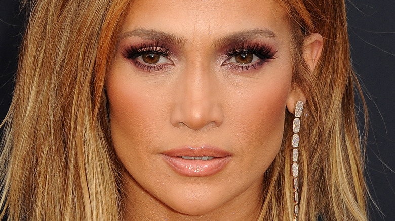 Jennifer Lopez serious 