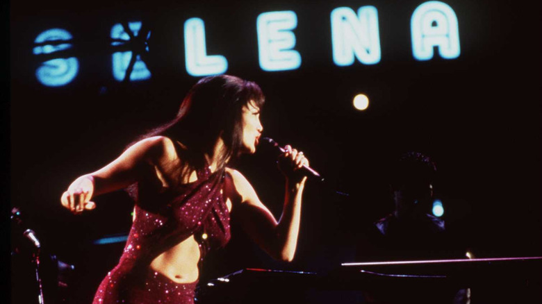 Jennifer Lopez as Selena in the 1997 film "Selena"