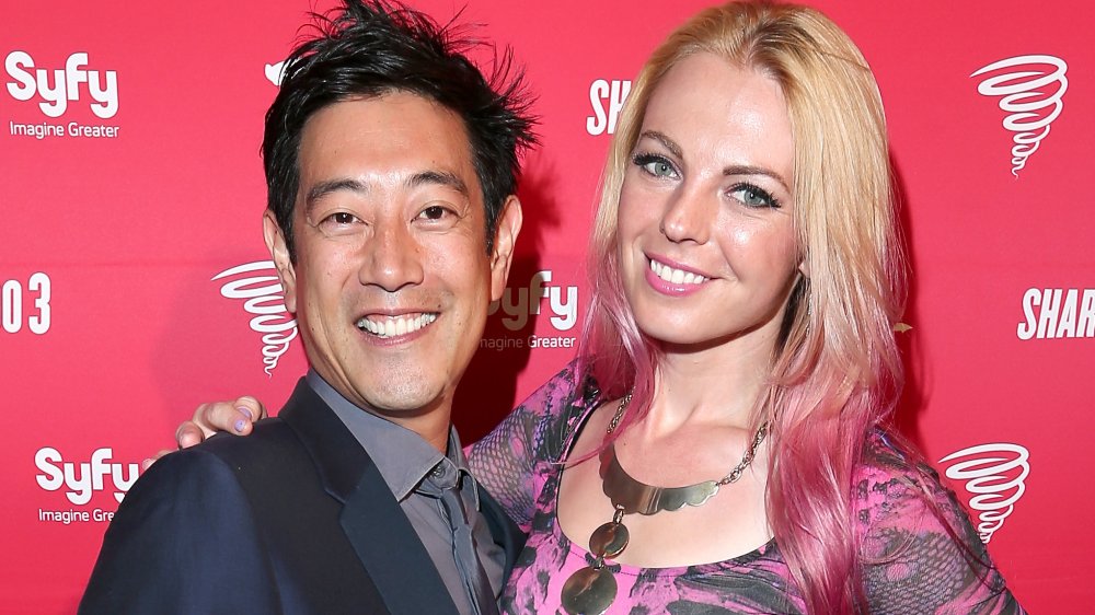 Grant Imahara and Jennifer Newman 