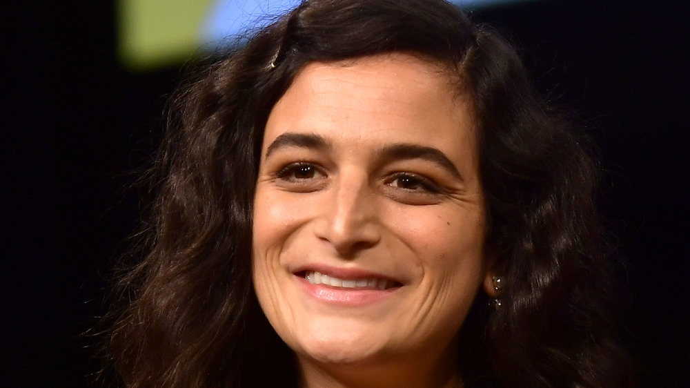 Jenny Slate speaks onstage