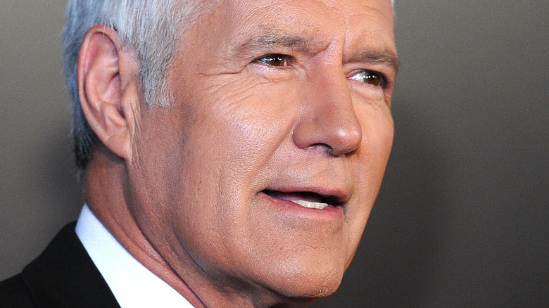 Alex Trebek attends an event