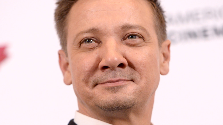 Jeremy Renner smiling