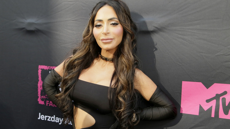 Angelina Pivarnick long hair