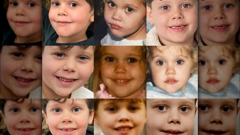 Jessa Duggar's collage of her and Spurgeon
