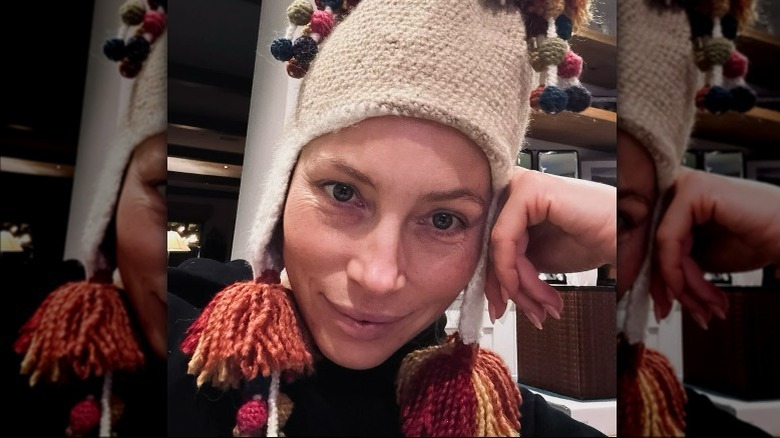 Jessica Biel smiling