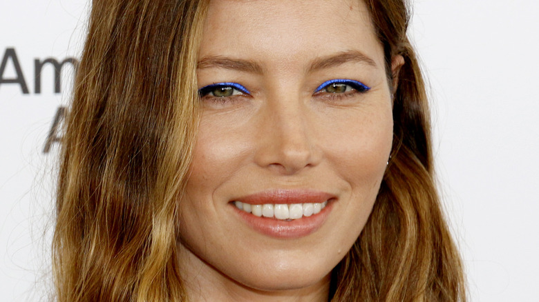 Jessica Biel smiling