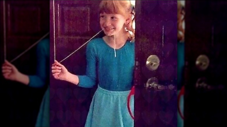Jessica Chastain as a child 