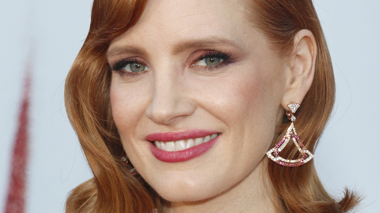 Jessica Chastain smiling