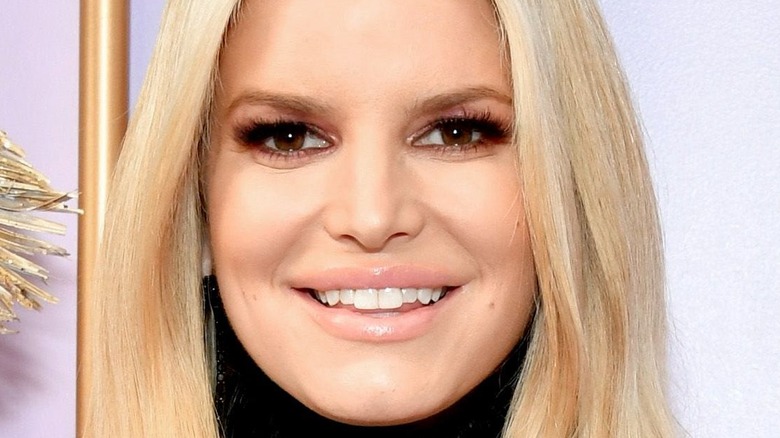 Jessica Simpson smiling