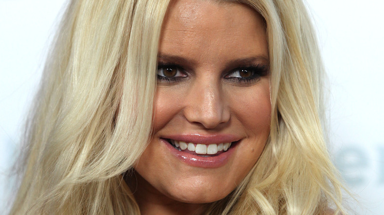 Jessica Simpson smiling