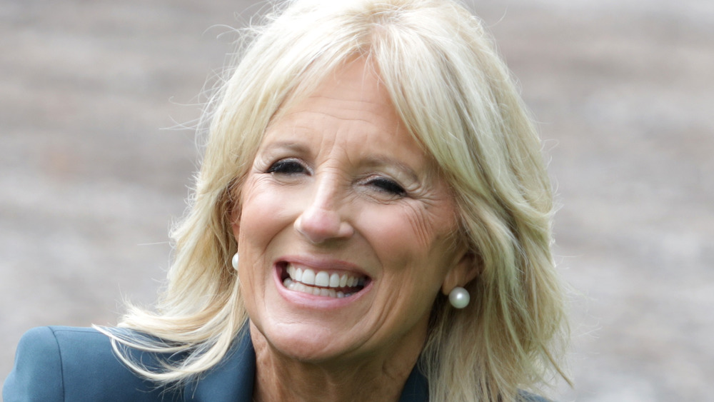 Jill Biden smiling 