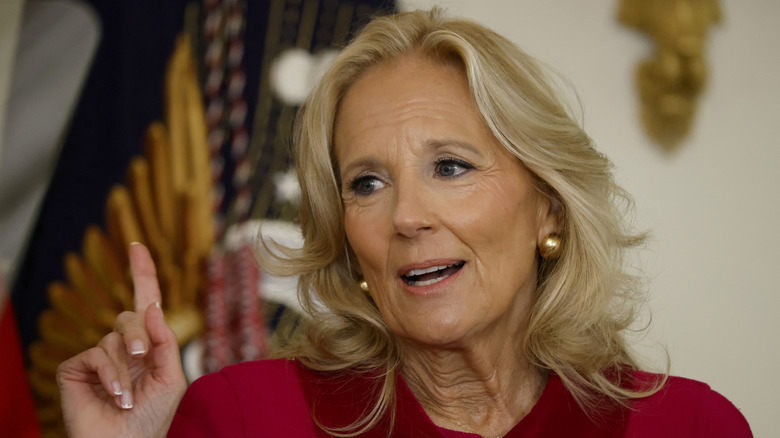 Jill Biden speaking