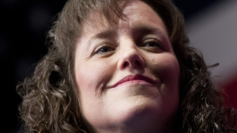 Michelle Duggar smiling