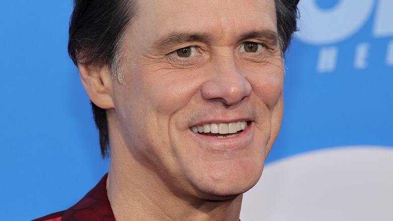 Jim Carrey smiling