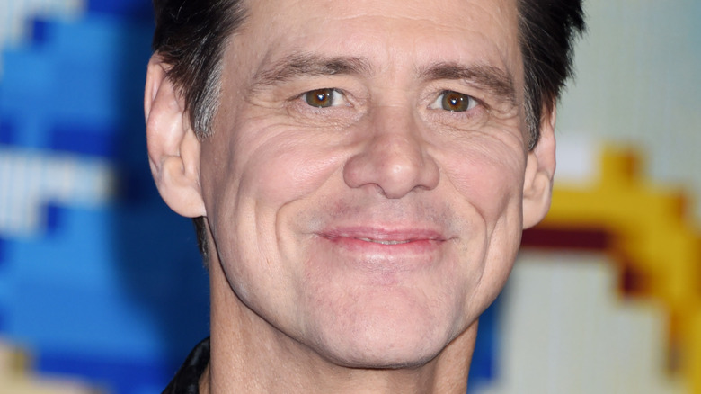 Jim Carrey arriving to the "Sonic The Hedgehog" Special Screening