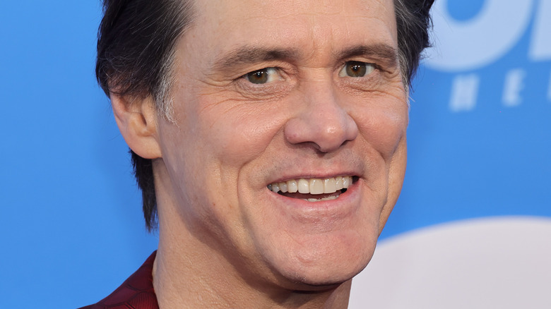 Jim Carrey attends the Los Angeles premiere screening of "Sonic The Hedgehog 2"