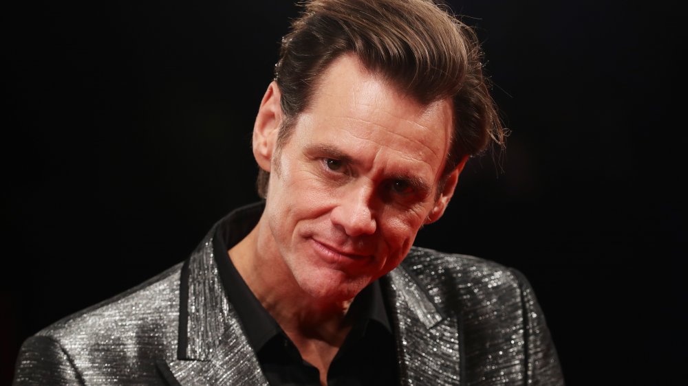 Jim Carrey at the premiere of Jim & Andy: The Great Beyond