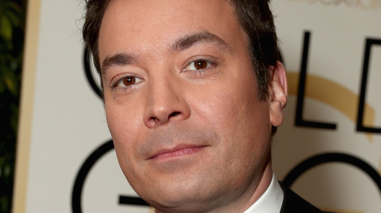 Jimmy Fallon posing