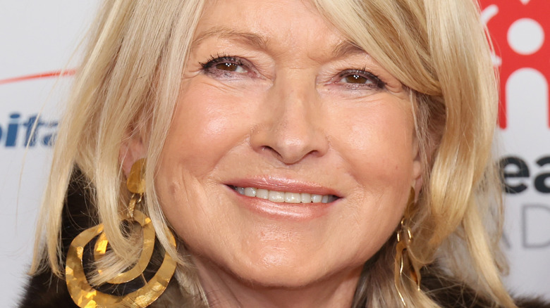 Martha Stewart smiling