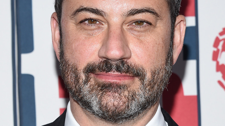 Jimmy Kimmel arrives for the LGBT Center's Vanguard Awards
