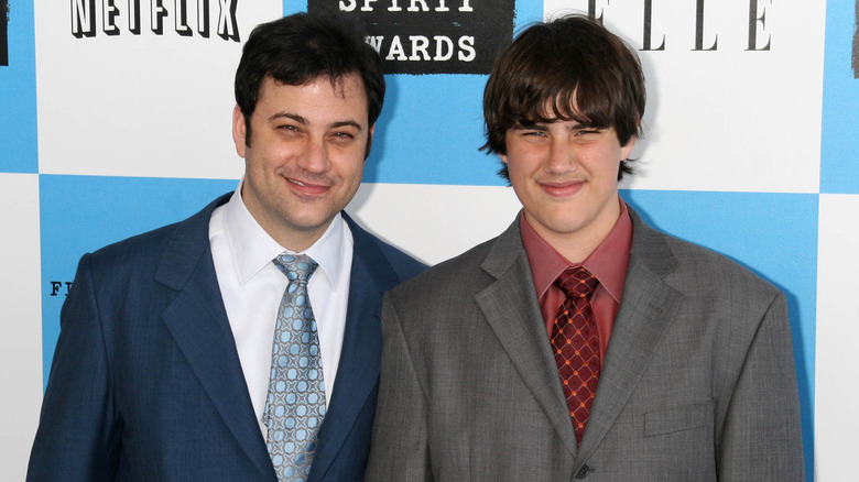 Jimmy Kimmel and Kevin Kimmel smiling