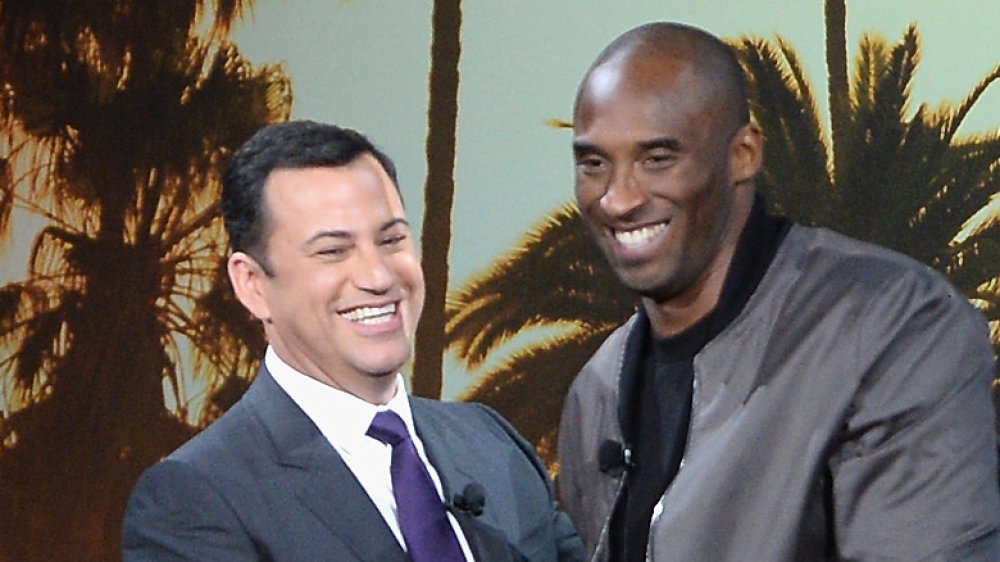 Jimmy Kimmel and Kobe Bryant