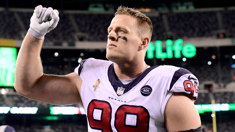 JJ Watt at an event 