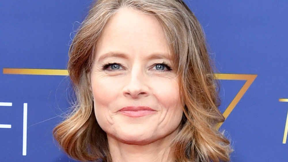 Jodie Foster poses at a 2019 event