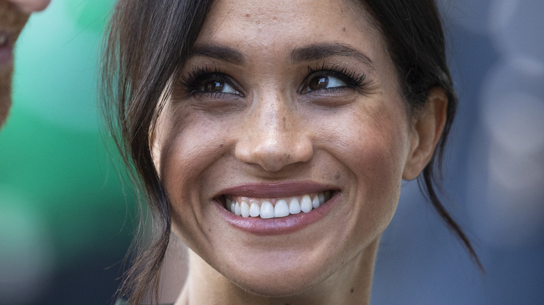 Meghan Markle happy