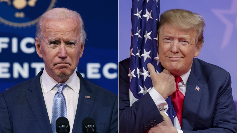 Joe Biden and Donald Trump