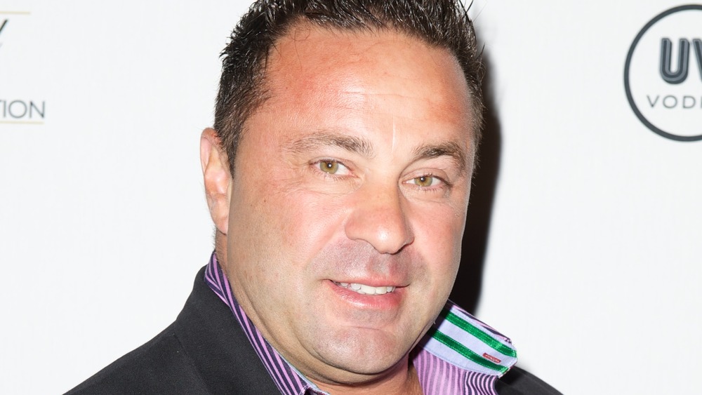 Joe Giudice at a red carpet event