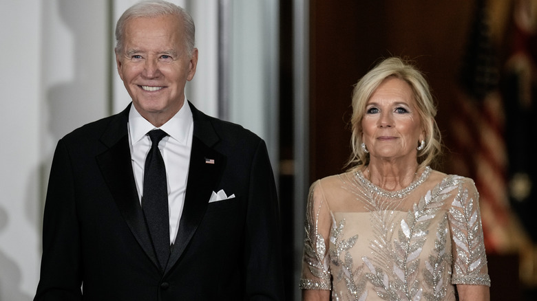 Joe and Jill Biden in formal wear