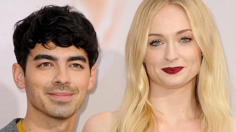 Joe Jonas and Sophie Turner smiling
