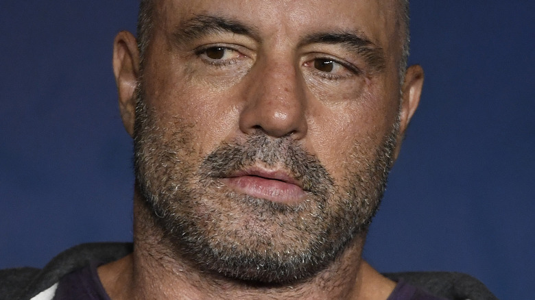 Joe Rogan looking to the side