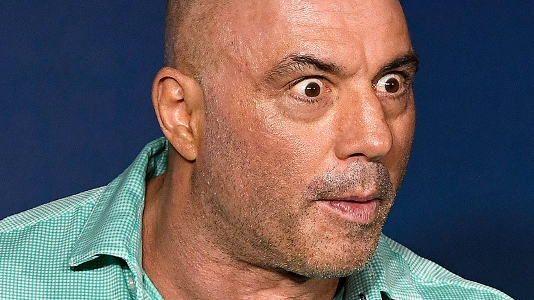 Joe Rogan on the stage