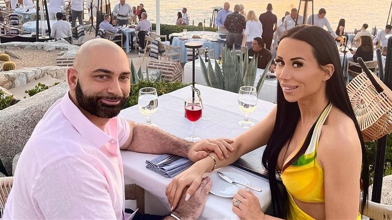 John Fuda posing with Rachel Fuda