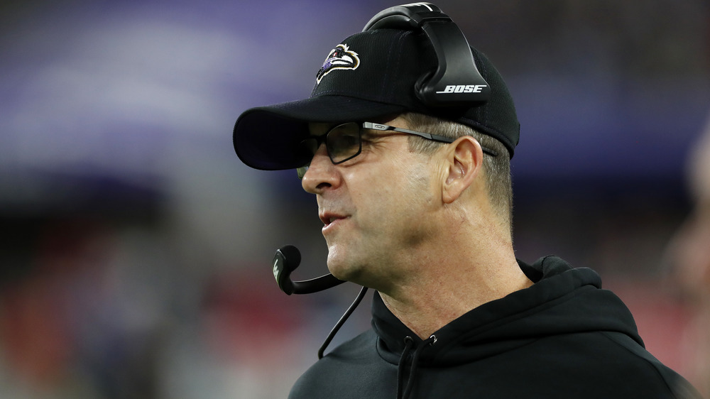 John Harbaugh coaching 