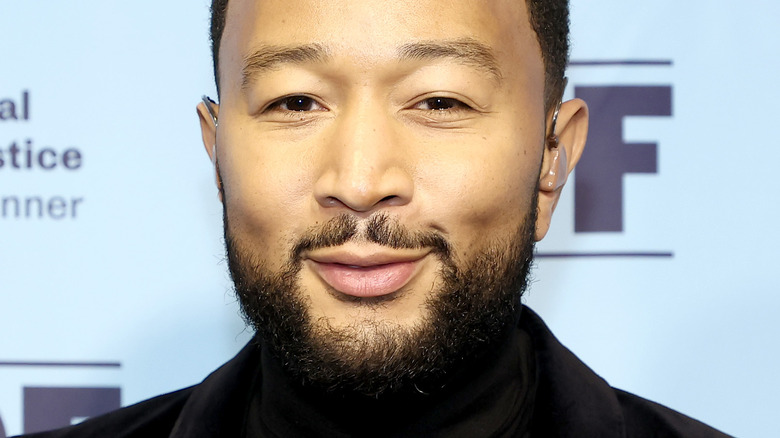 John Legend poses backstage during the LDF 34th National Equal Justice Awards Dinner 