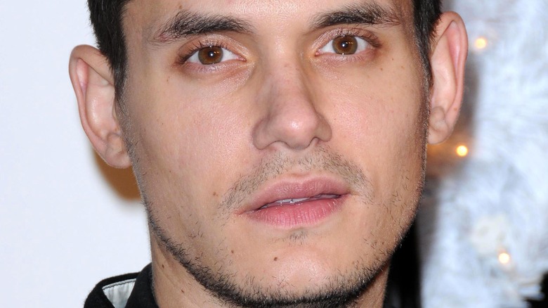 John Mayer on the red carpet