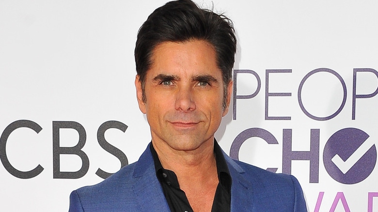 John Stamos blue suit