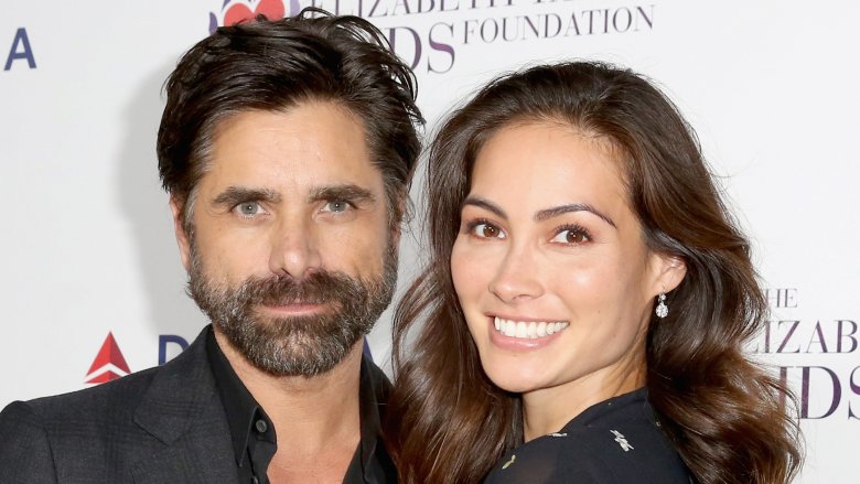 John Stamos and Caitlin McHugh