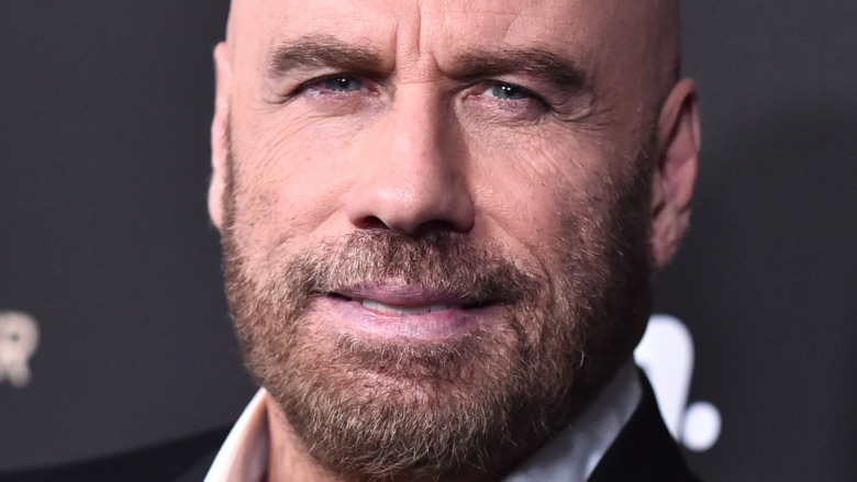 John Travolta on the red carpet