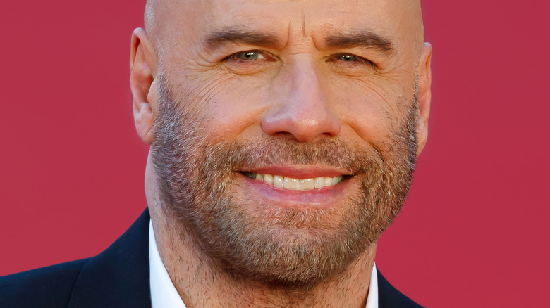 John Travolta red carpet Rome 