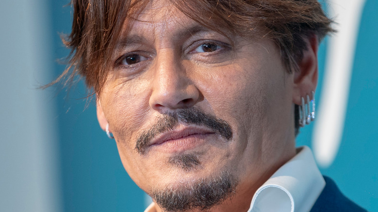 Johnny Depp at "Waiting for the Barbarians" photocall in 2019