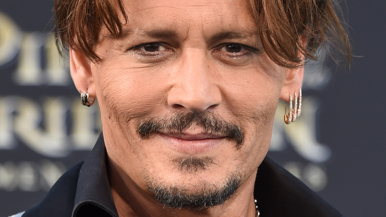 Johnny Depp smile 